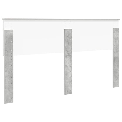 Headboard Concrete Grey Engineered wood