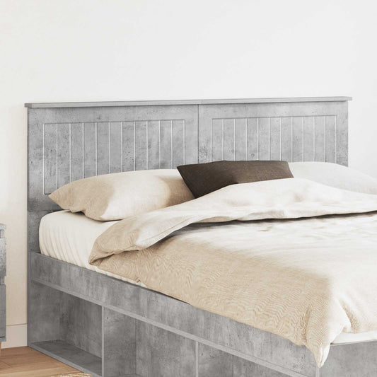 Headboard Concrete Grey Engineered wood