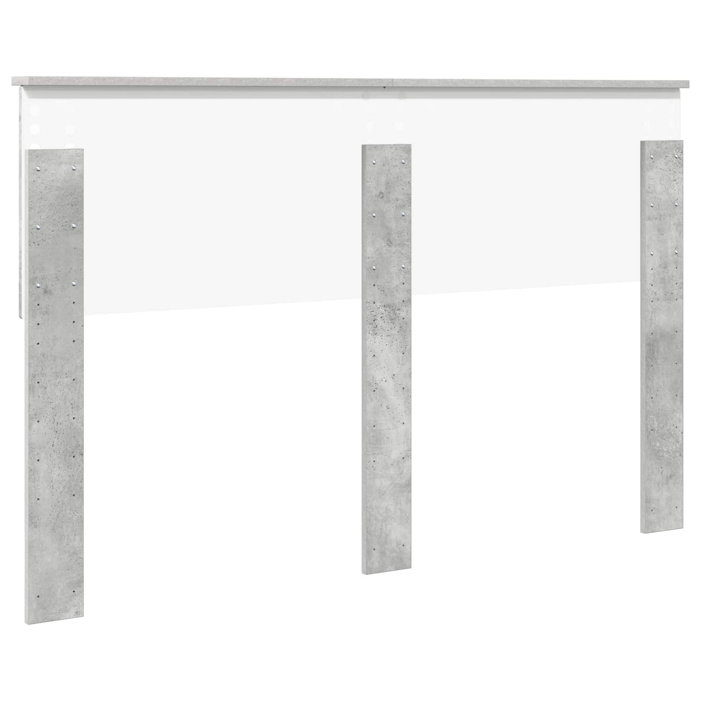 Headboard Concrete Grey Engineered wood