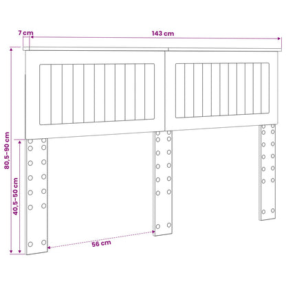 Headboard Old Wood Engineered wood