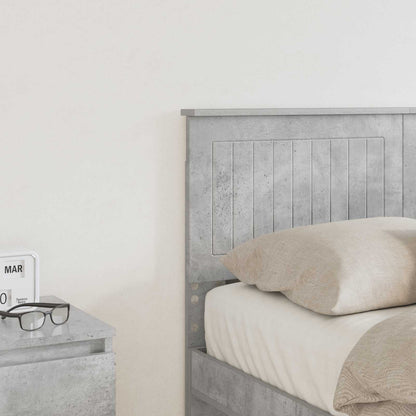 Headboard Concrete Grey Engineered wood