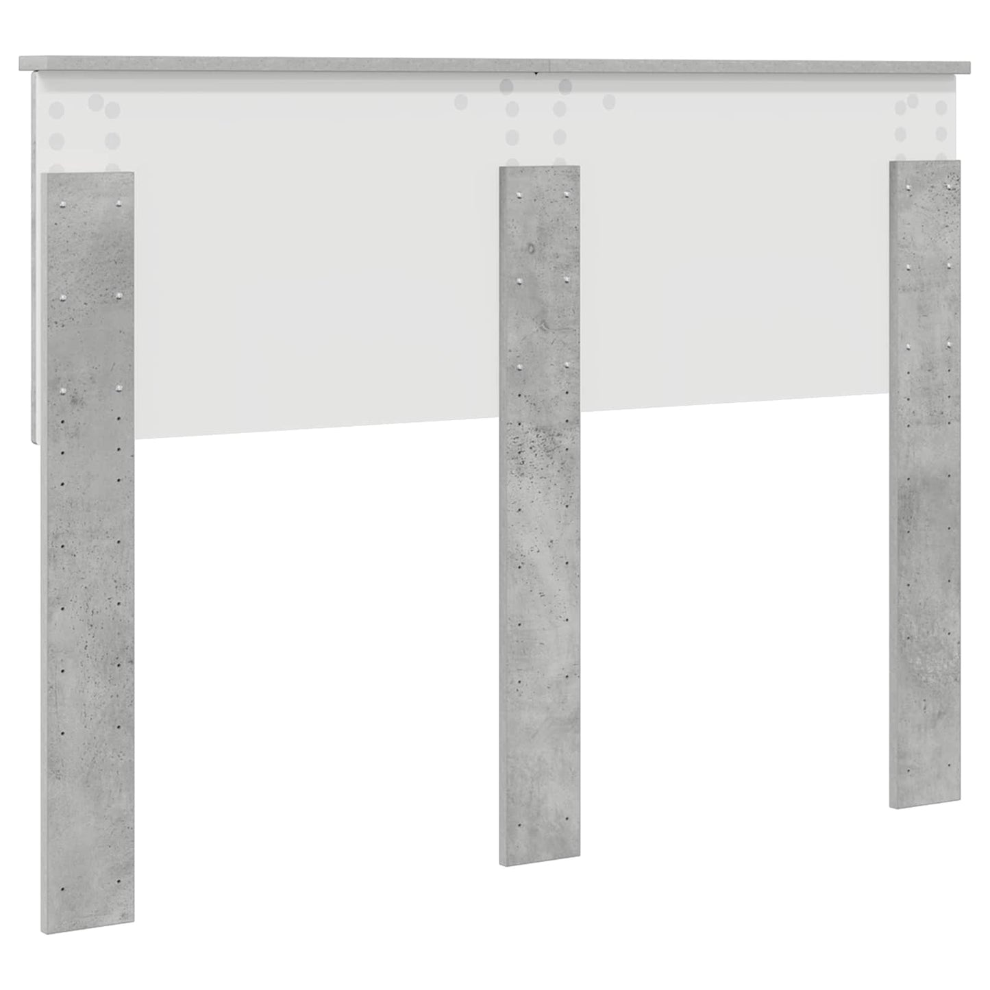 Headboard Concrete Grey Engineered wood