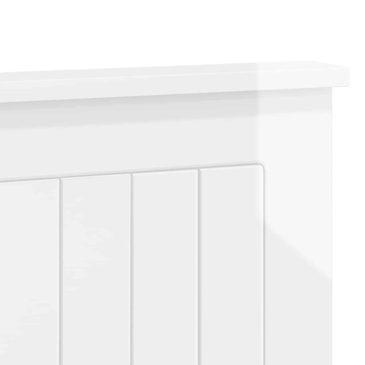 Headboard Gloss White Engineered wood