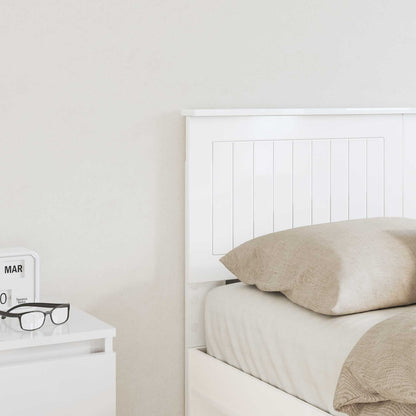 Headboard Gloss White Engineered wood