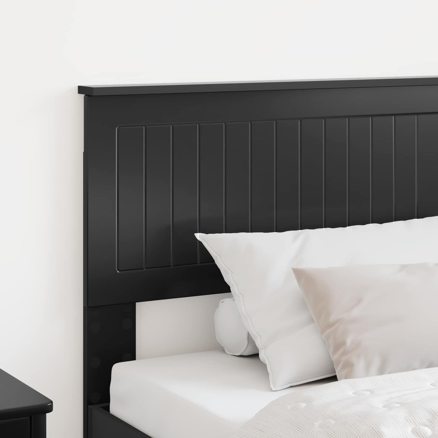 Headboard Black Oak Engineered wood