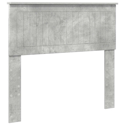 Headboard Concrete Grey Engineered wood