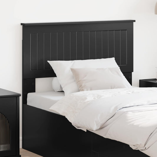 Headboard Black Oak Engineered wood