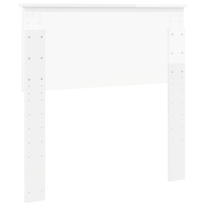 Headboard Gloss White Engineered wood
