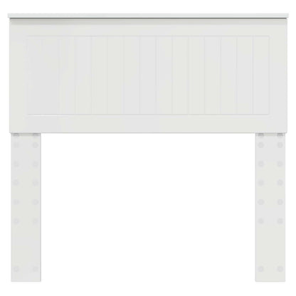 Headboard Gloss White Engineered wood