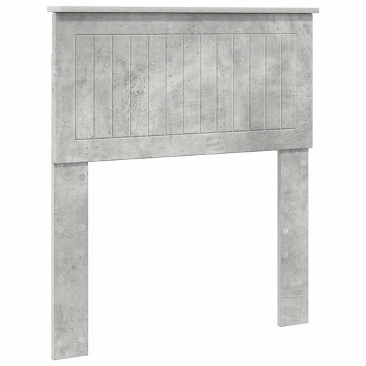 Headboard Concrete Grey Engineered wood