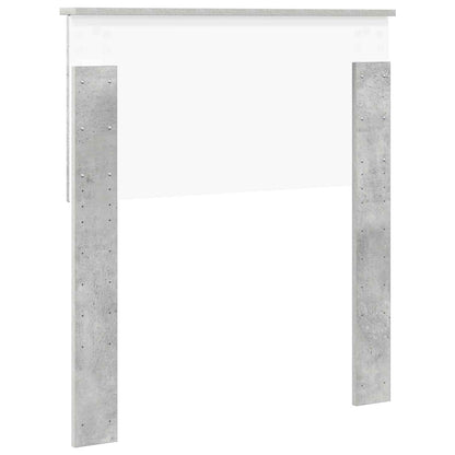 Headboard Concrete Grey Engineered wood