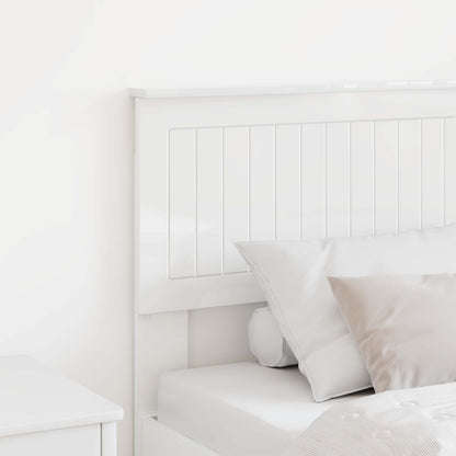 Headboard Gloss White Engineered wood