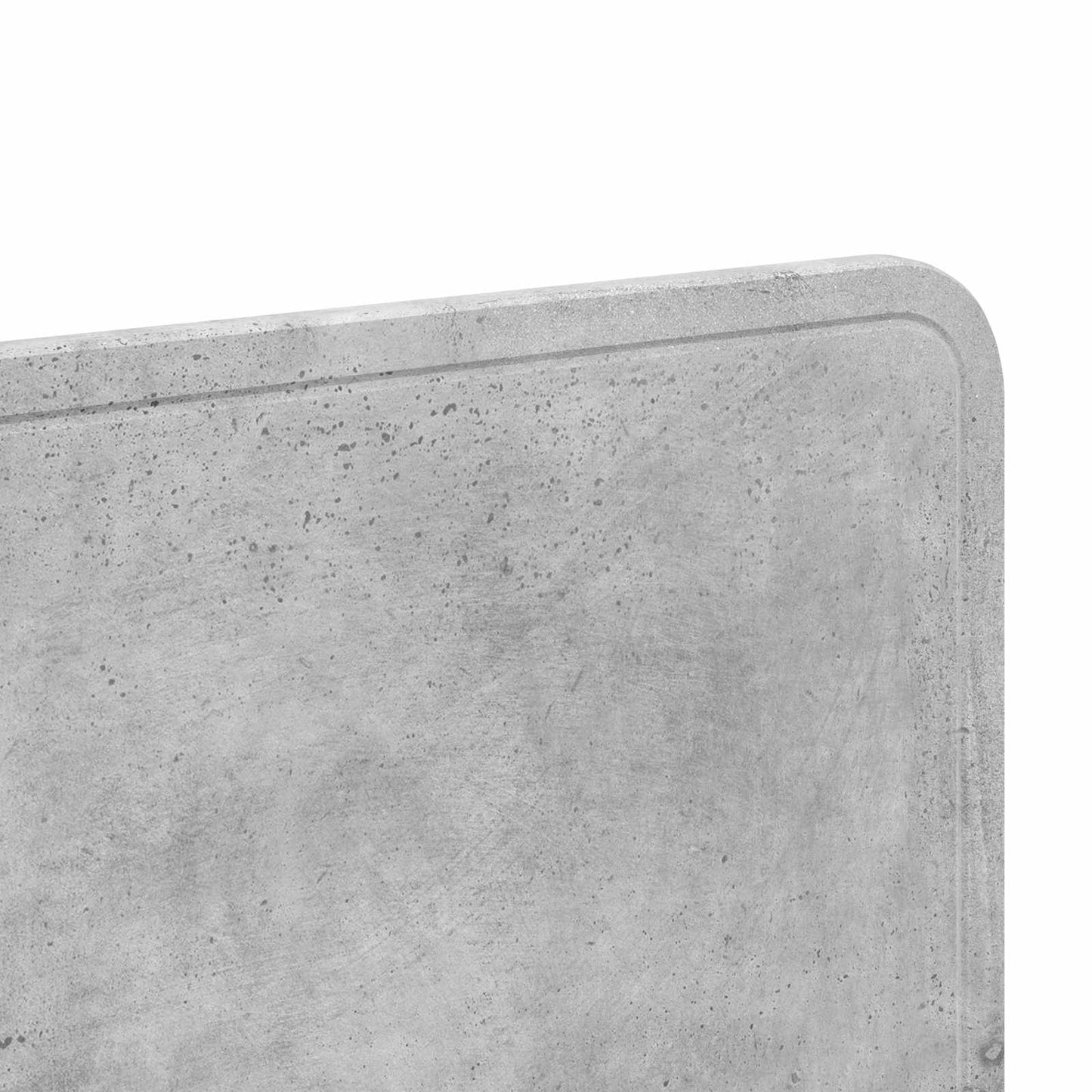 Headboard Concrete Grey Engineered wood