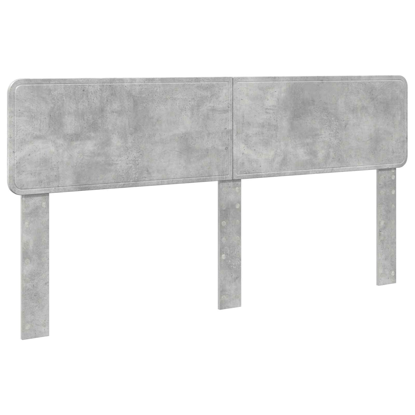 Headboard Concrete Grey Engineered wood