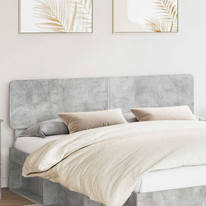 Headboard Concrete Grey Engineered wood