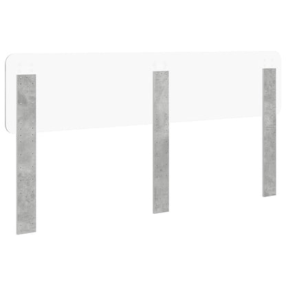 Headboard Concrete Grey Engineered wood