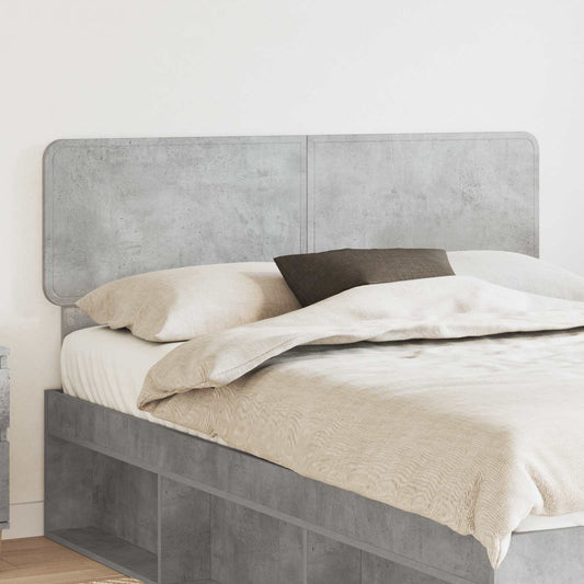 Headboard Concrete Grey Engineered wood