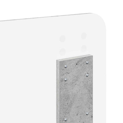 Headboard Concrete Grey Engineered wood
