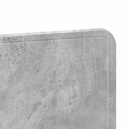 Headboard Concrete Grey Engineered wood