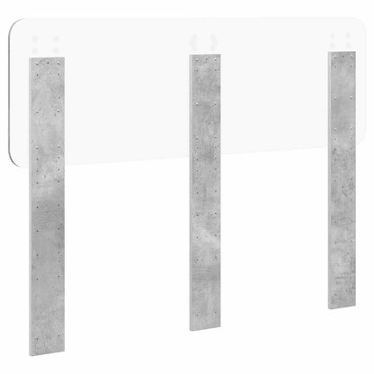 Headboard Concrete Grey Engineered wood