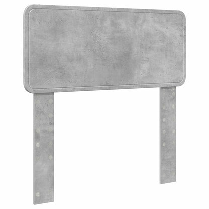 Headboard Concrete Grey Engineered wood