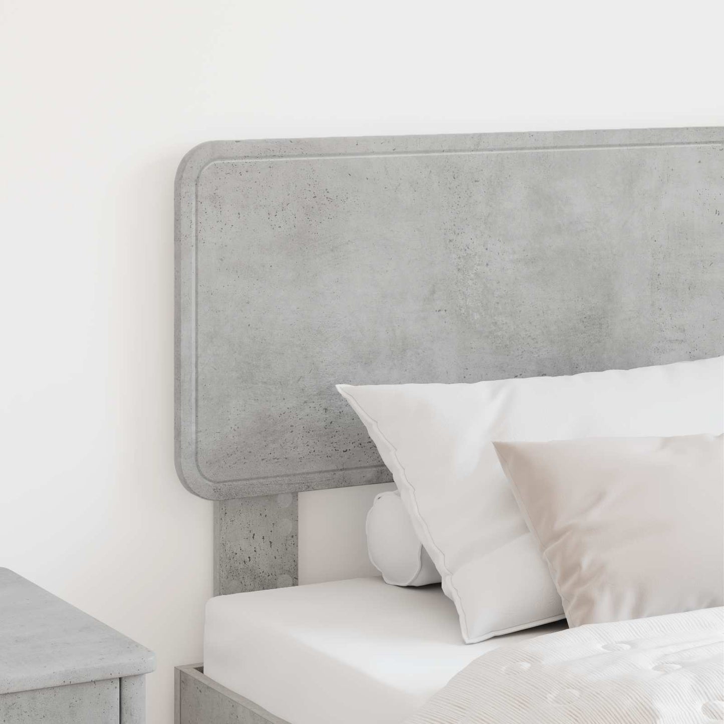 Headboard Concrete Grey Engineered wood