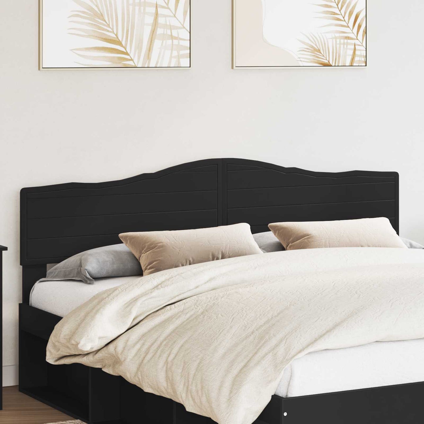 Headboard Black Oak Engineered wood