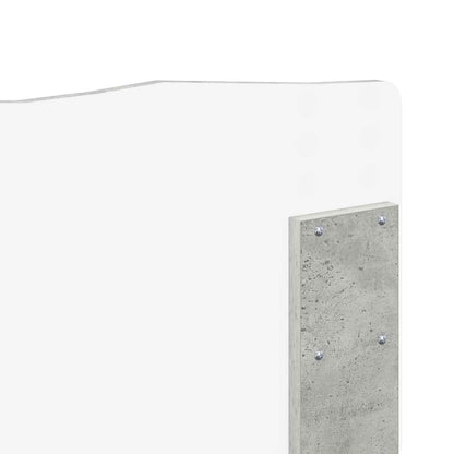 Headboard Concrete Grey Engineered wood
