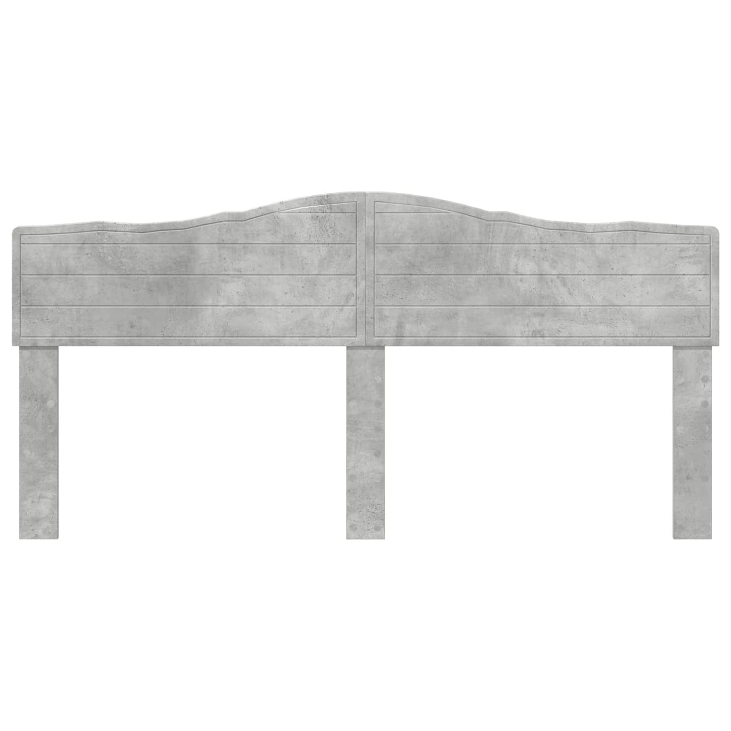 Headboard Concrete Grey Engineered wood