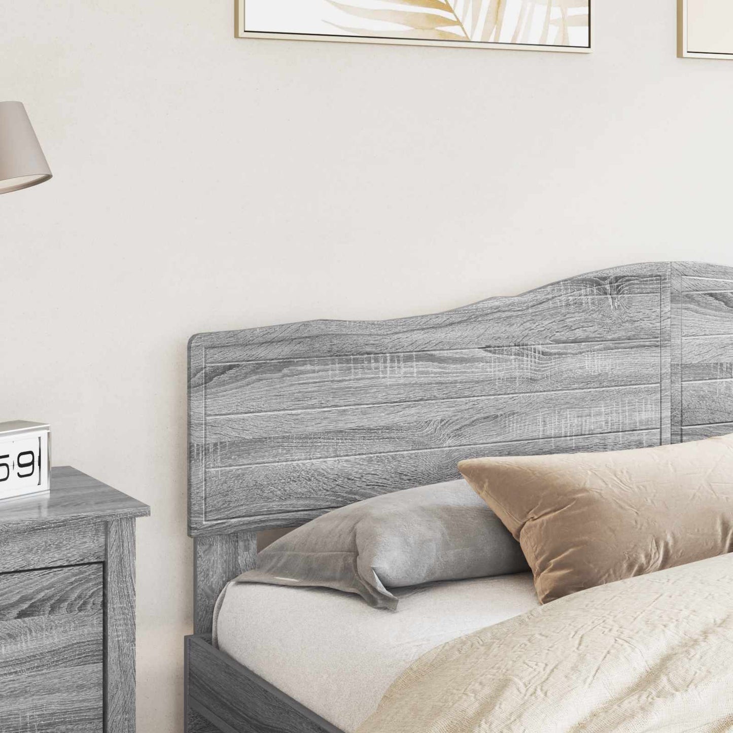 Headboard Grey Sonoma Engineered wood