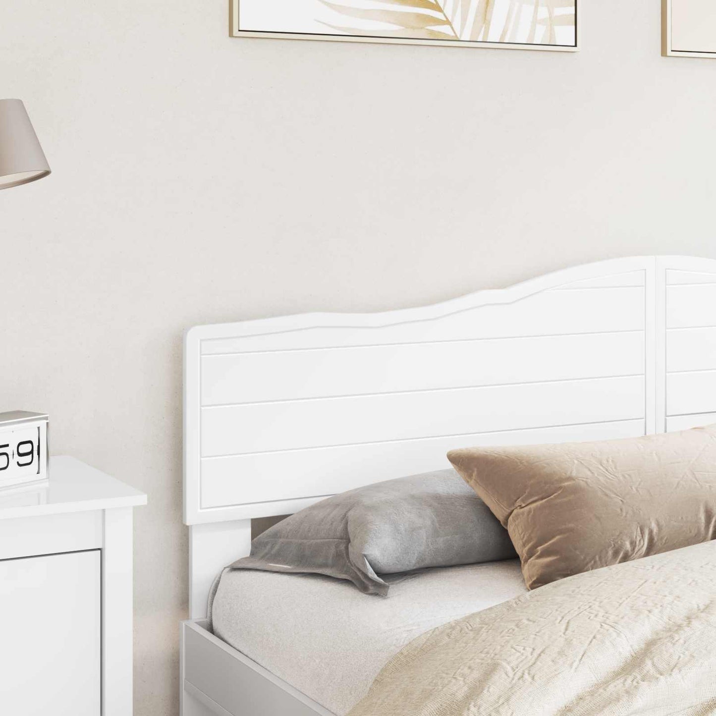 Headboard White Engineered wood