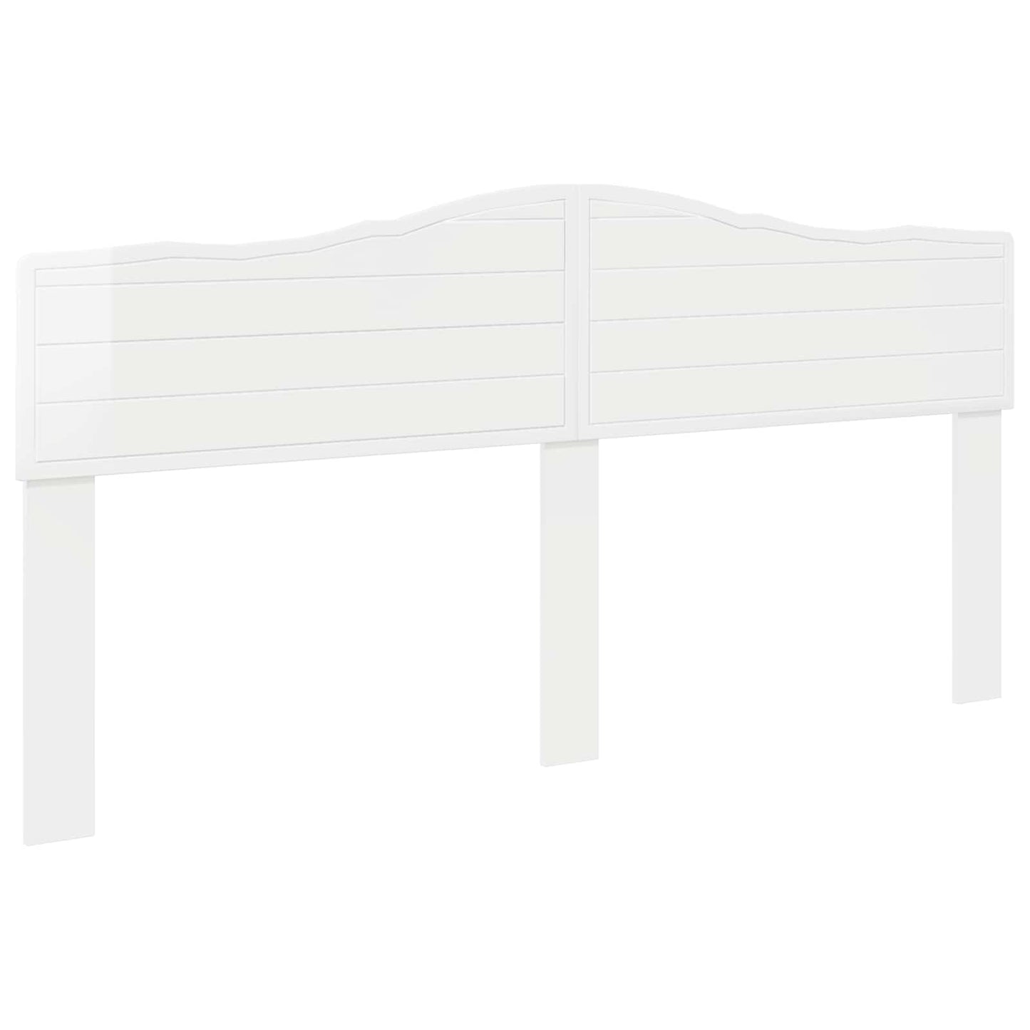 Headboard Gloss White Engineered wood