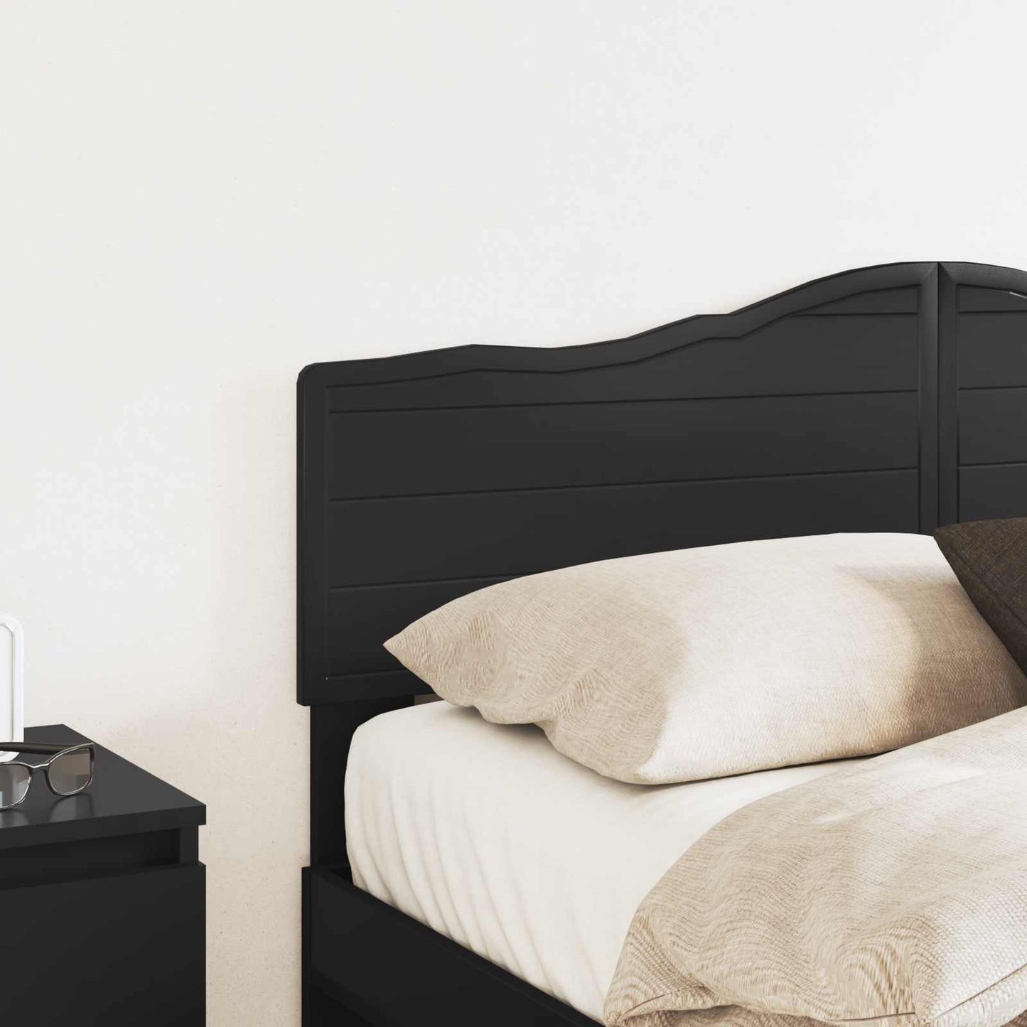 Headboard Black Oak Engineered wood