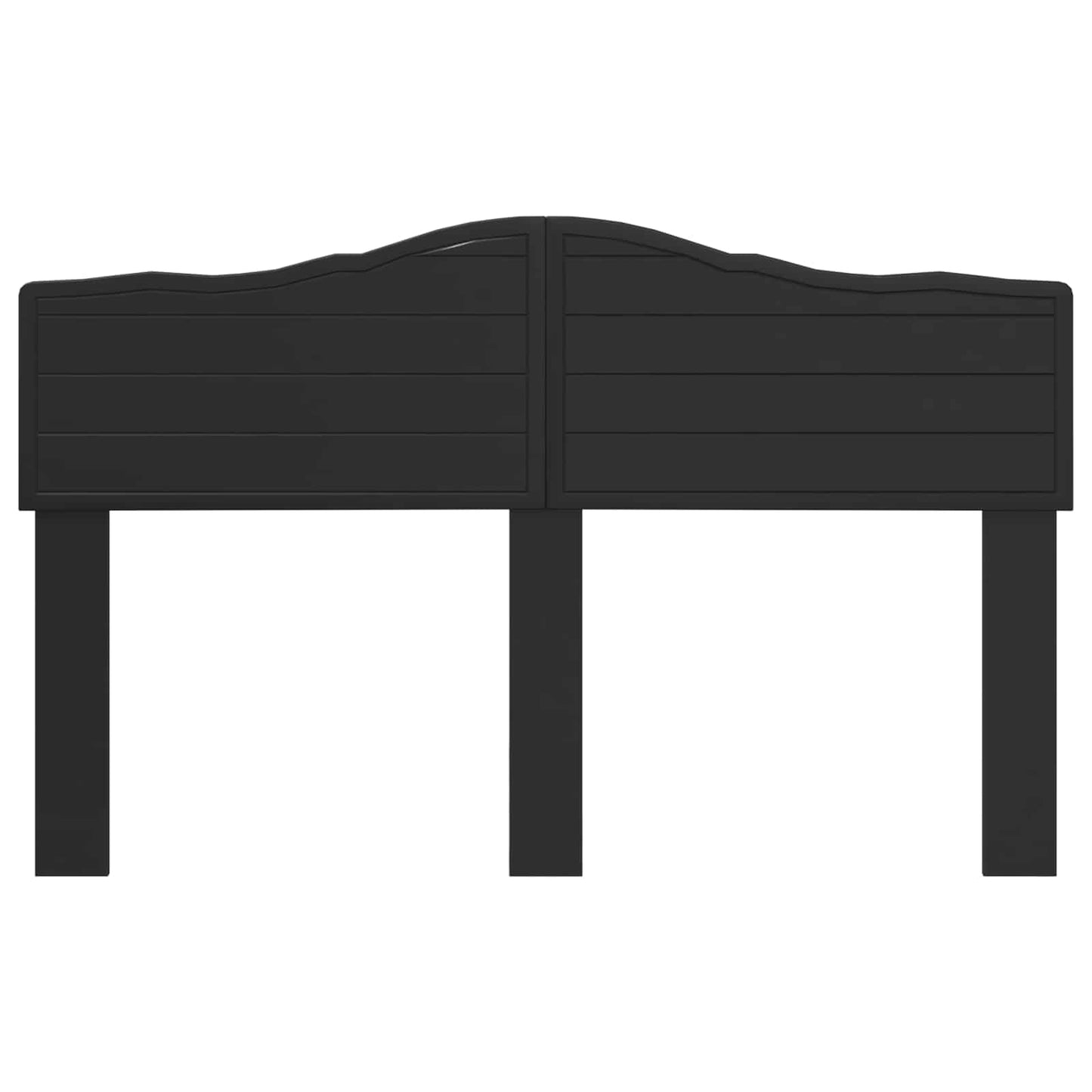 Headboard Black Oak Engineered wood