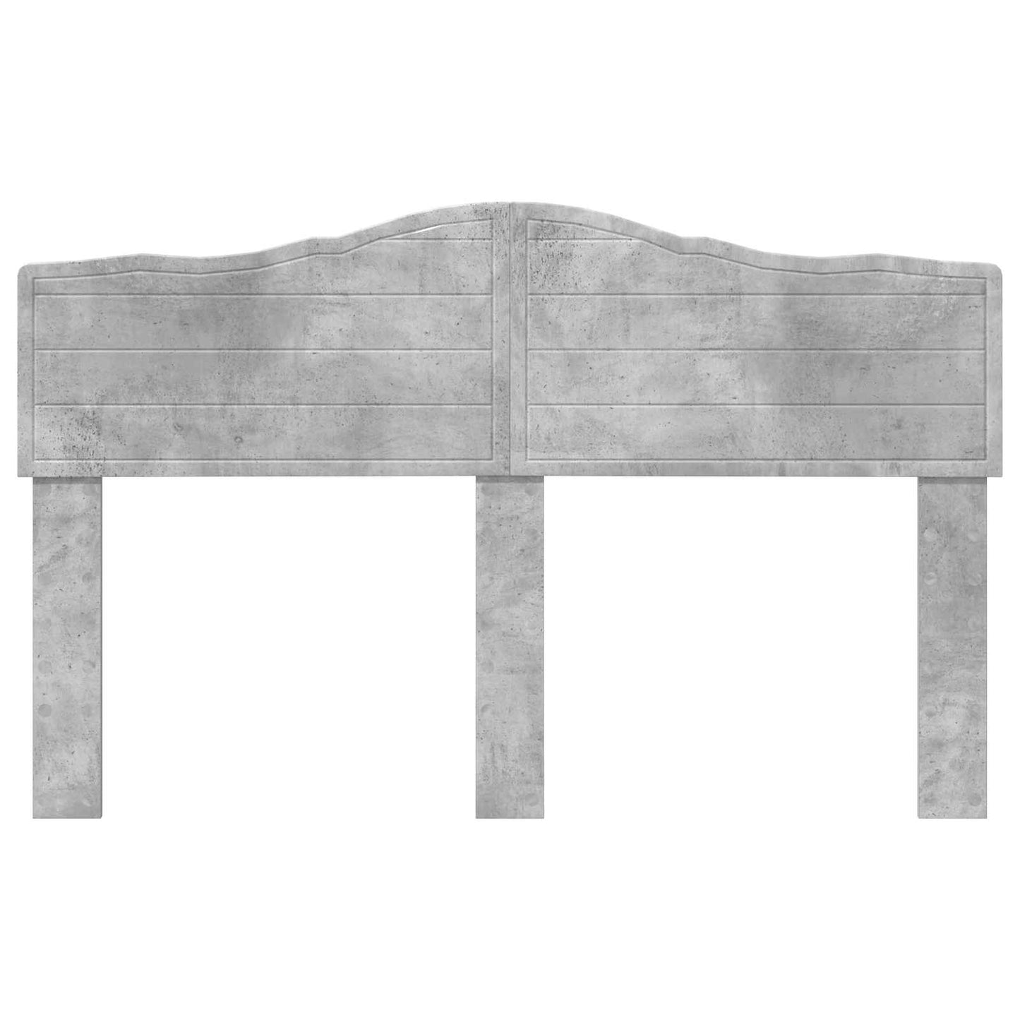 Headboard Concrete Grey Engineered wood