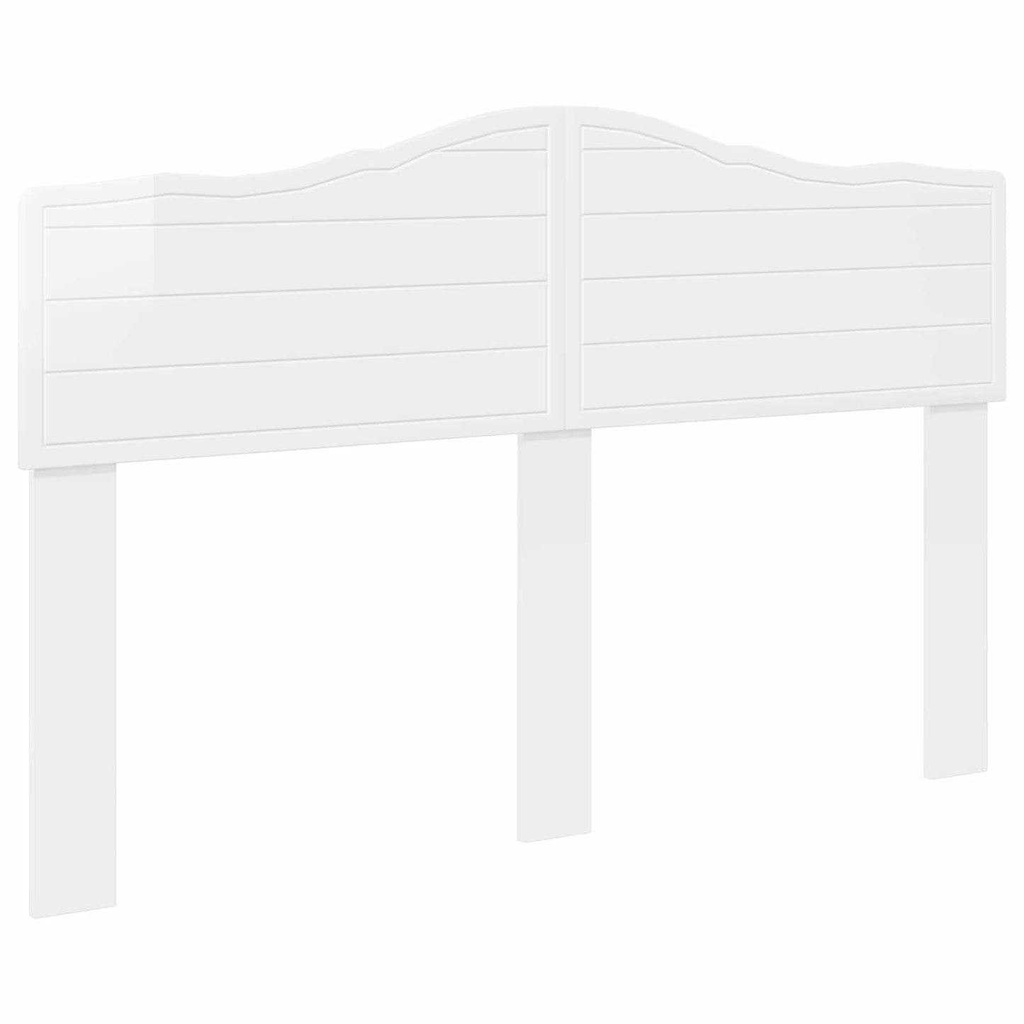 Headboard Gloss White Engineered wood