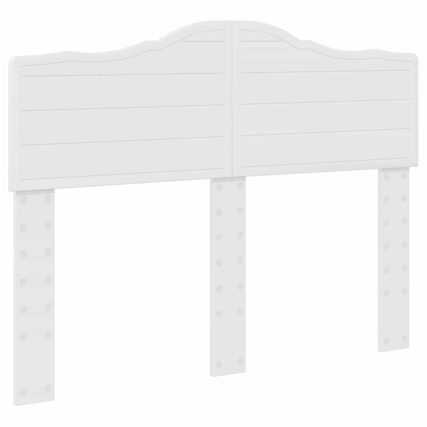 Headboard Gloss White Engineered wood