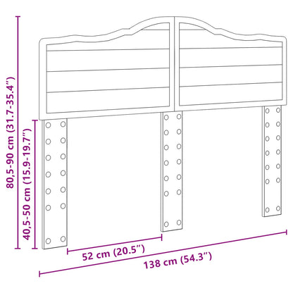 Headboard Artisan Oak Engineered wood