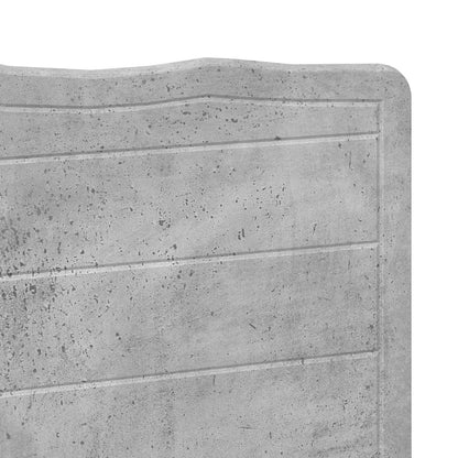 Headboard Concrete Grey Engineered wood