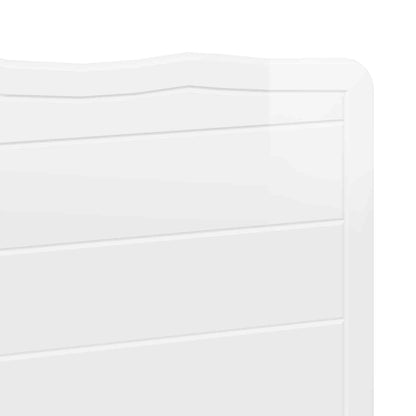 Headboard Gloss White Engineered wood
