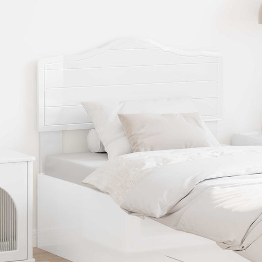 Headboard Gloss White Engineered wood