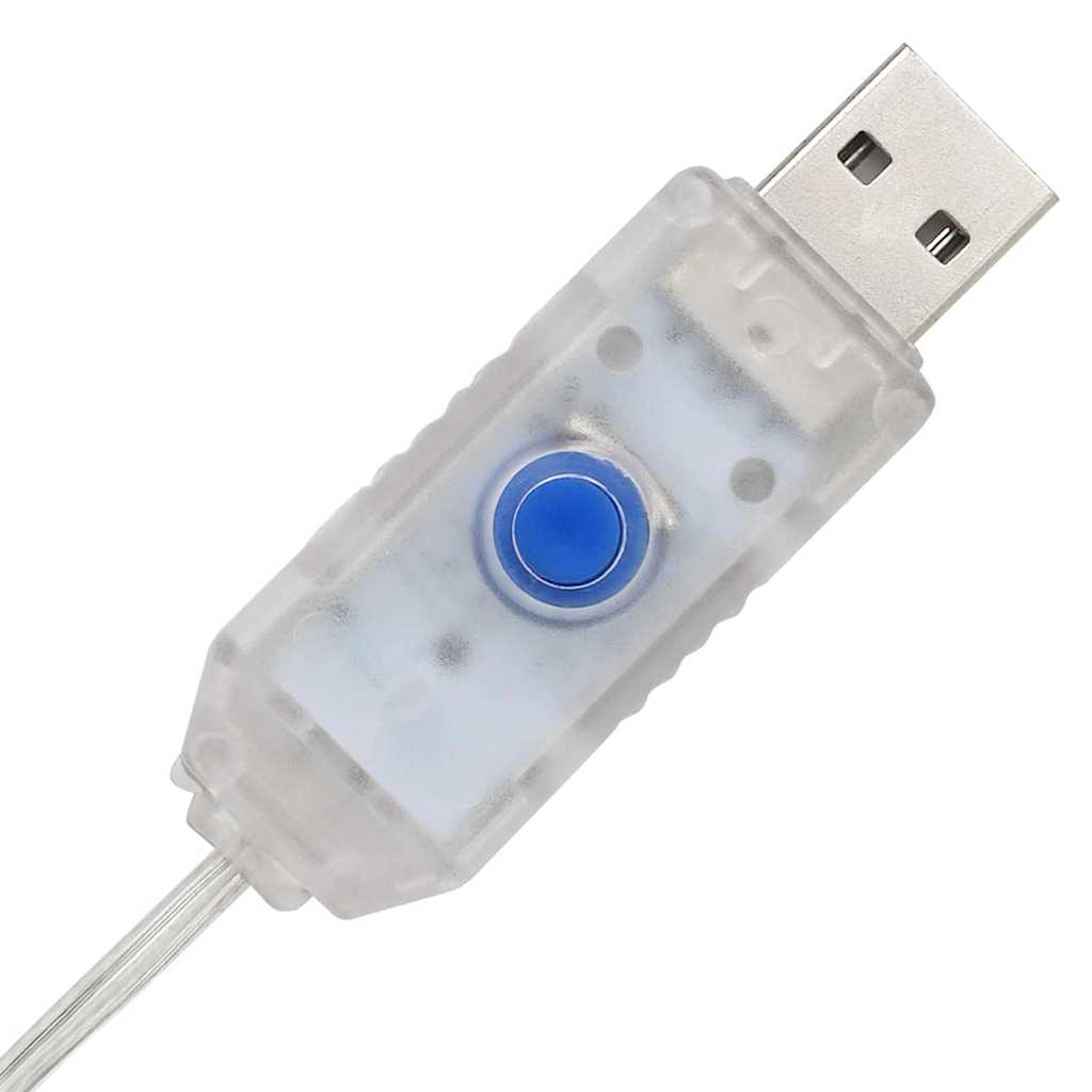 Christmas Tree with 100 LEDs Multicolour 120 cm Acrylic