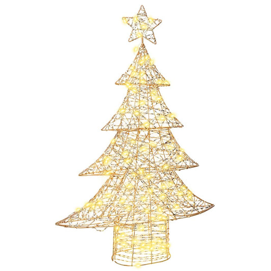 Christmas Tree 120 LEDs Warm white 120.5 cm PET