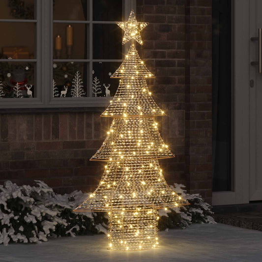Christmas Tree 160 LEDs Warm white 151 cm PET