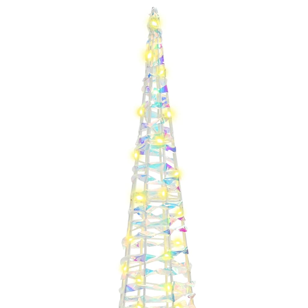 Christmas Tree 3 pcs Warm white 20 x 20 x 80 cm PET