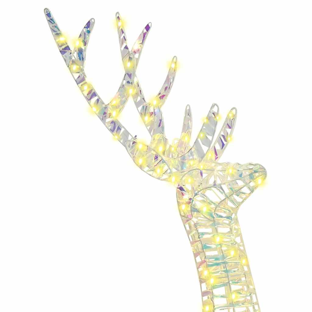 Reindeer Family 3 pcs 300 LEDs Warm white 67 x 26 x 127 cm PET