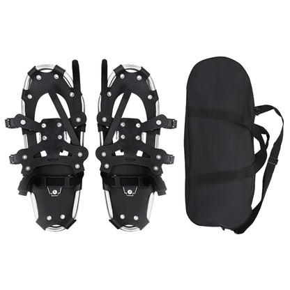 3 in 1 Snowshoes Silver and Black 53.5 x 21 cm