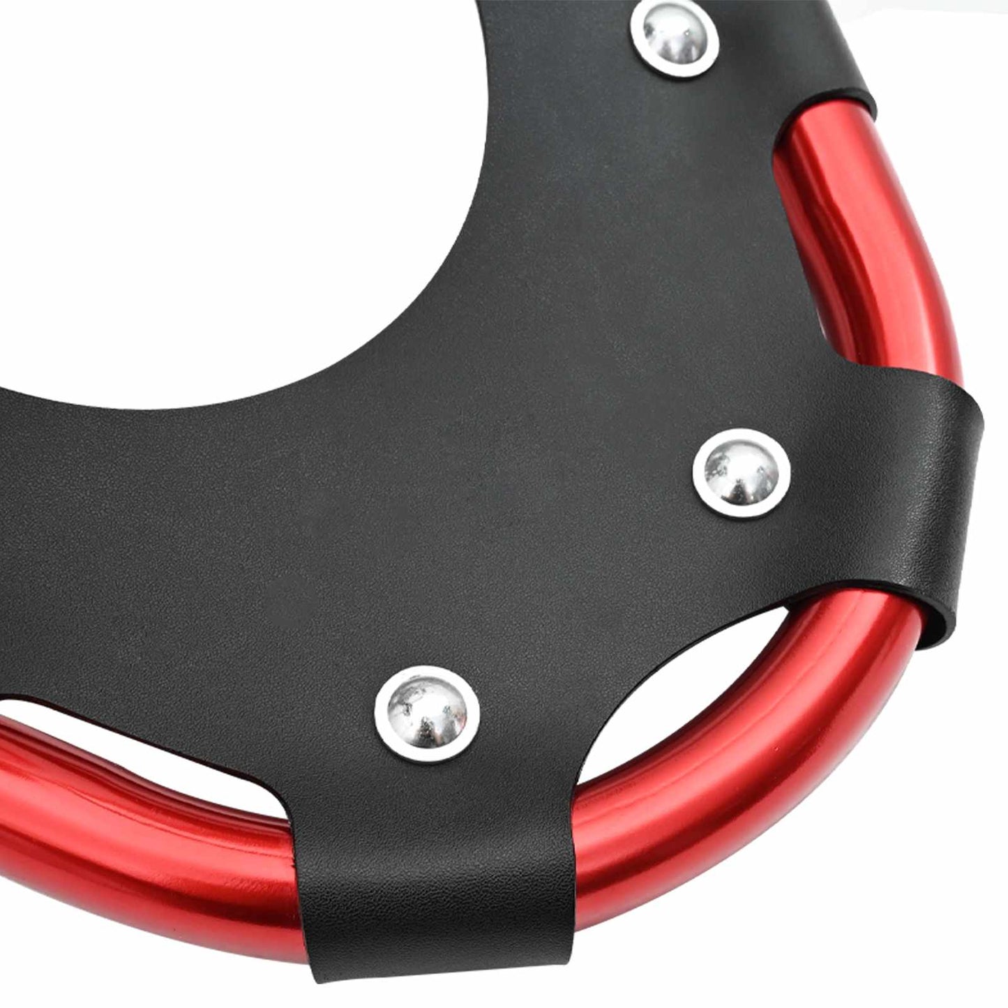 3 in 1 Snowshoes Red and Black 53.5 x 21 cm Aluminum and HDPE