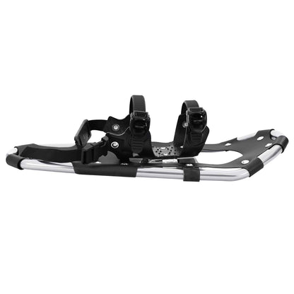 3 in 1 Snowshoes Silver and Black 53 x 21 cm Aluminum and HDPE