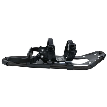 3 in 1 Snowshoes Black 53 x 21 cm Aluminum and HDPE